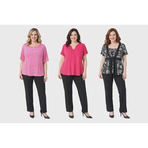 3 Shirt Tops Tommy Hilfiger Boat Neck Blouse WOMEN'S WOMAN'S EXTRA LARGE